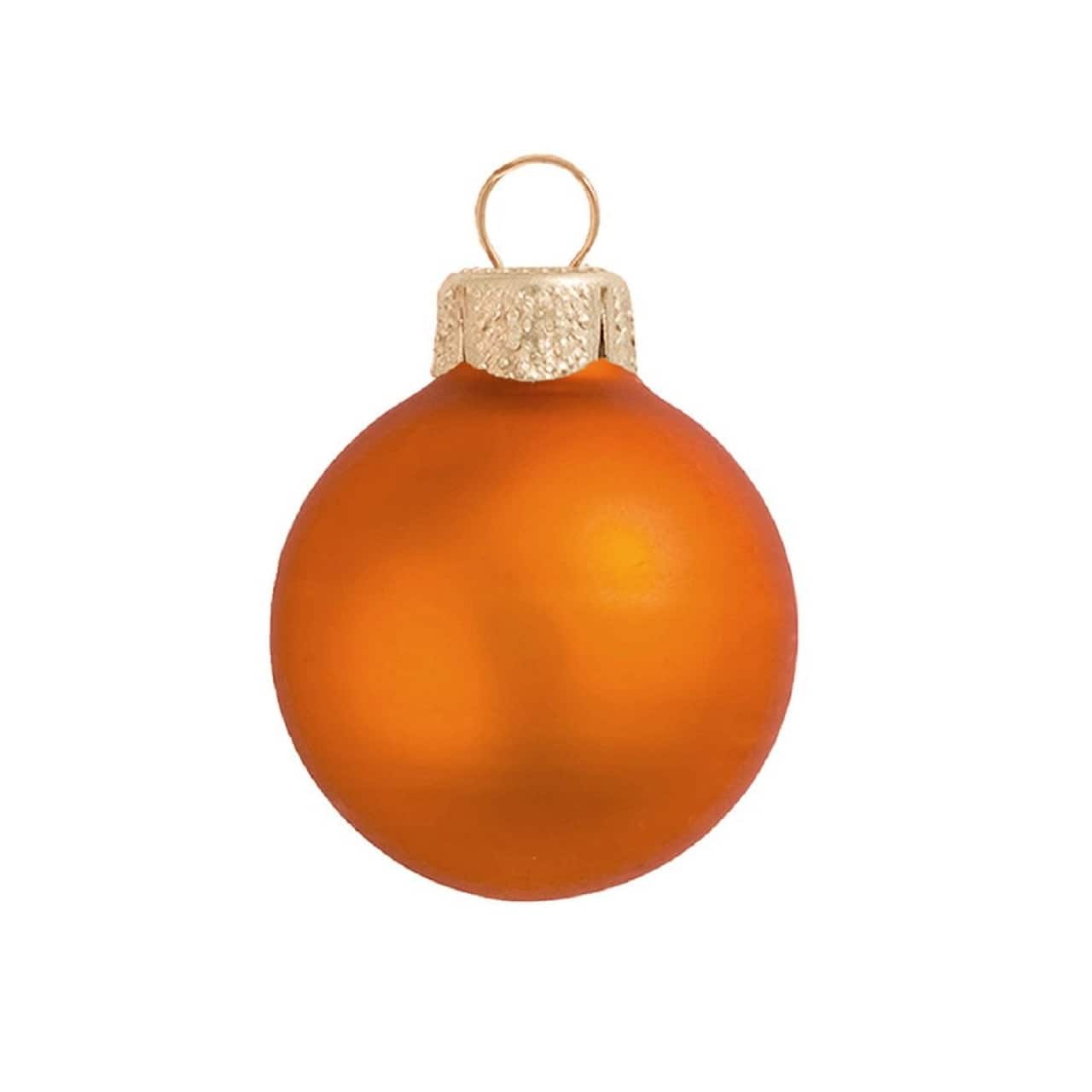 Whitehurst 12 Pack 2.75" Matte Glass Ball Christmas Ornaments